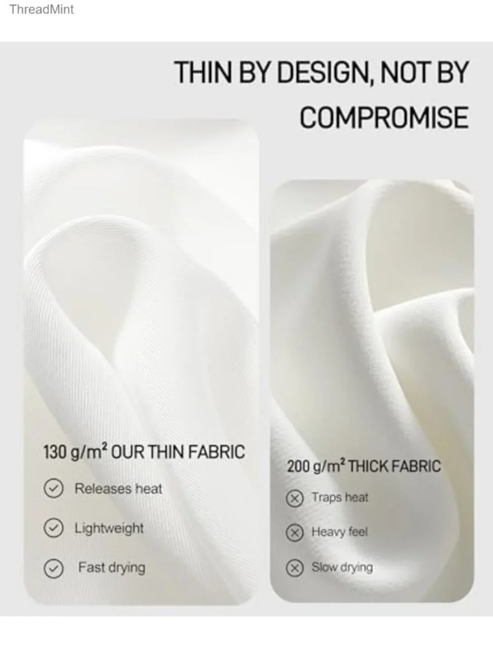 2 Pack Mens Sweatproof Undershirts Cotton Crew Neck Regular Fit Sweat Blocking
